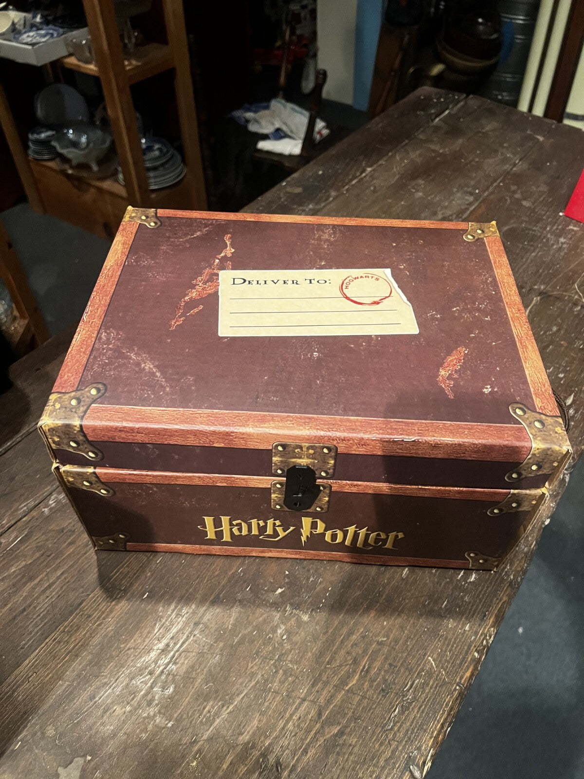 Harry Potter 2007 Hardcover Boxed Set: All Books 1-7 In 'Treasure Chest' NIB LE