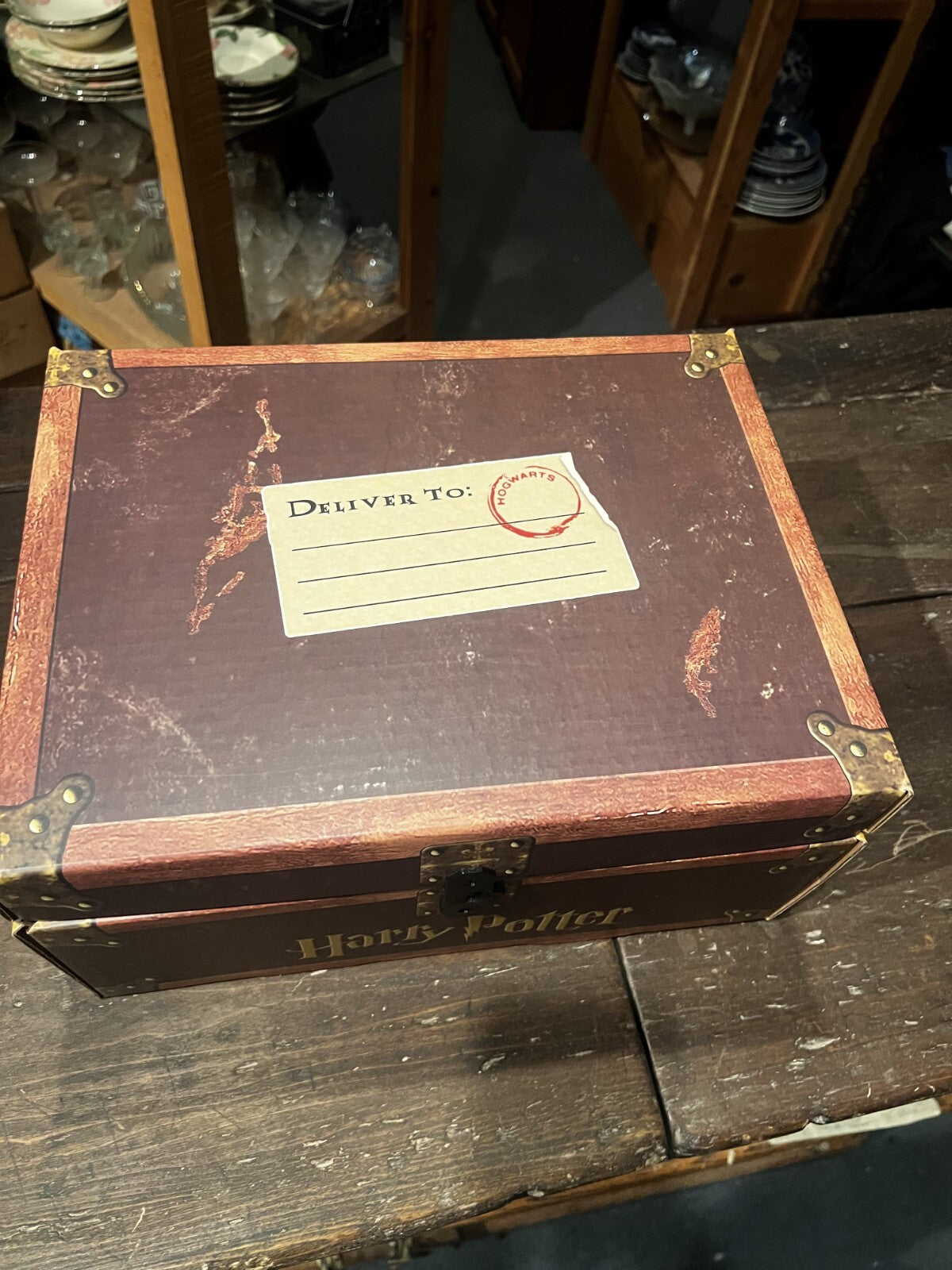 Harry Potter 2007 Hardcover Boxed Set: All Books 1-7 In 'Treasure Chest' NIB LE