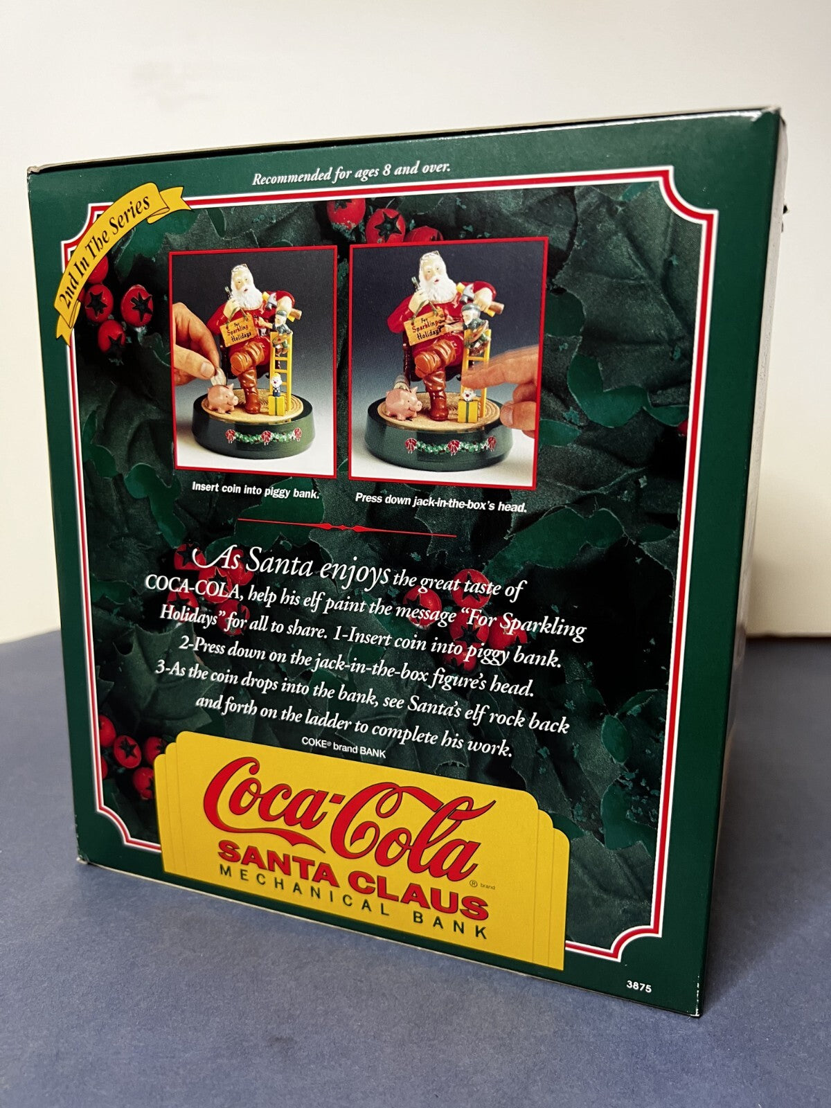 Coca Cola Santa Claus Mechanical Bank 1994