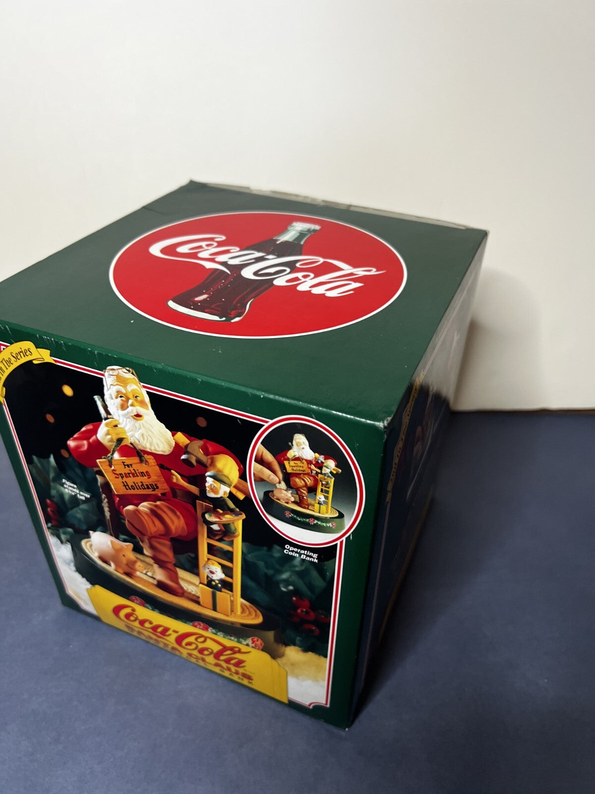 Coca Cola Santa Claus Mechanical Bank 1994