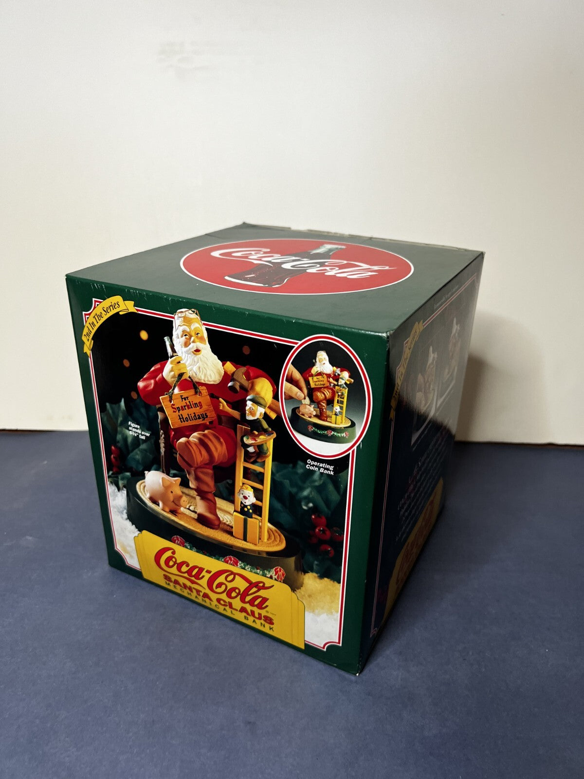 Coca Cola Santa Claus Mechanical Bank 1994