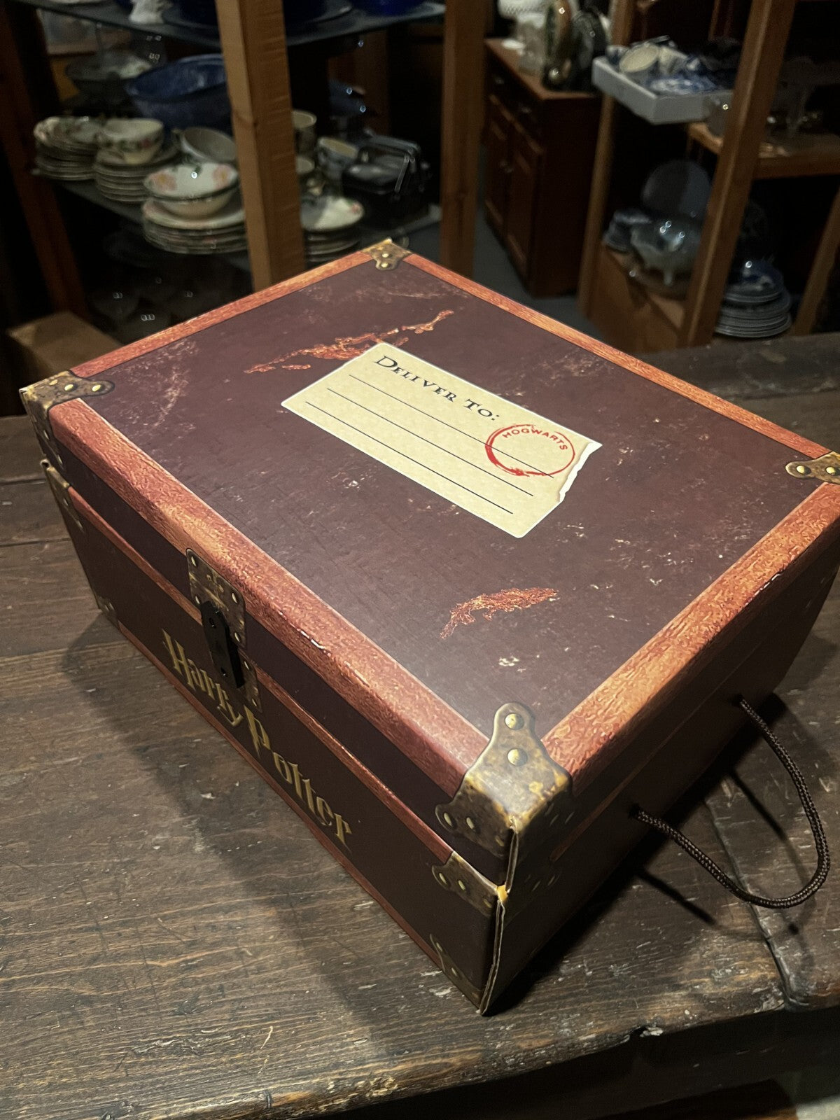 Harry Potter 2007 Hardcover Boxed Set: All Books 1-7 In 'Treasure Chest' NIB LE