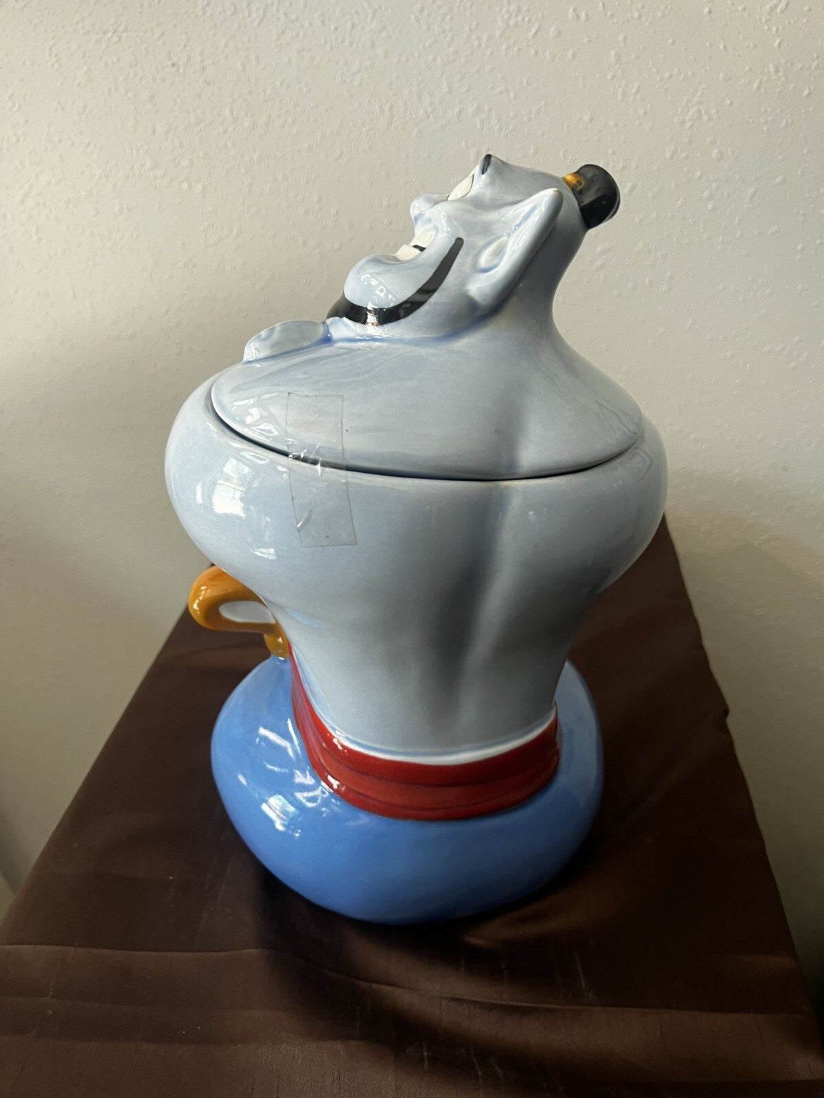 Disney 1994 Aladdin Genie Vintage Cookie Jar by Treasure Craft with Original Box