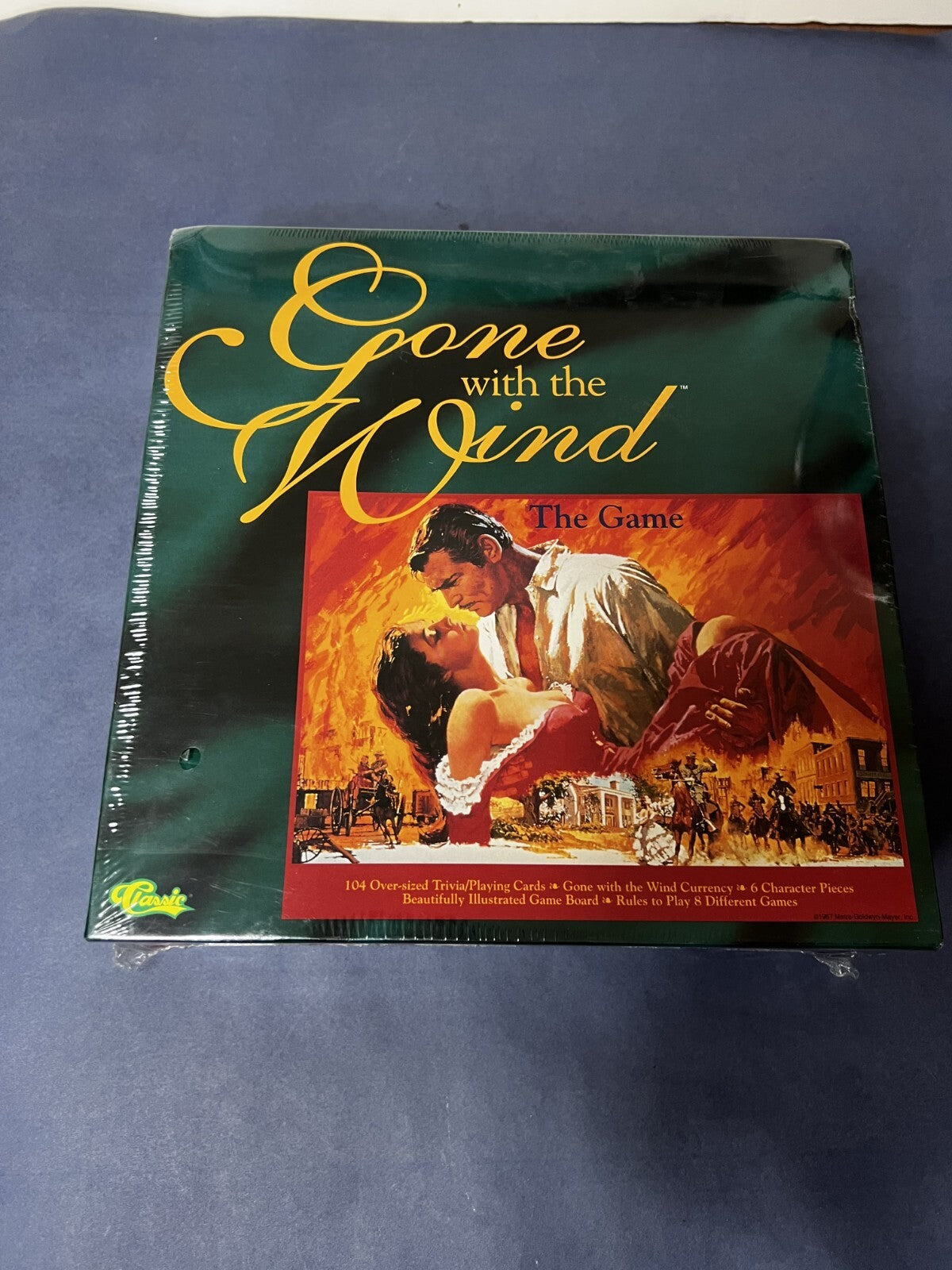 Vintage 1993 Gone with the Wind The Game! 8 Games + Board Game NEW/SEALED