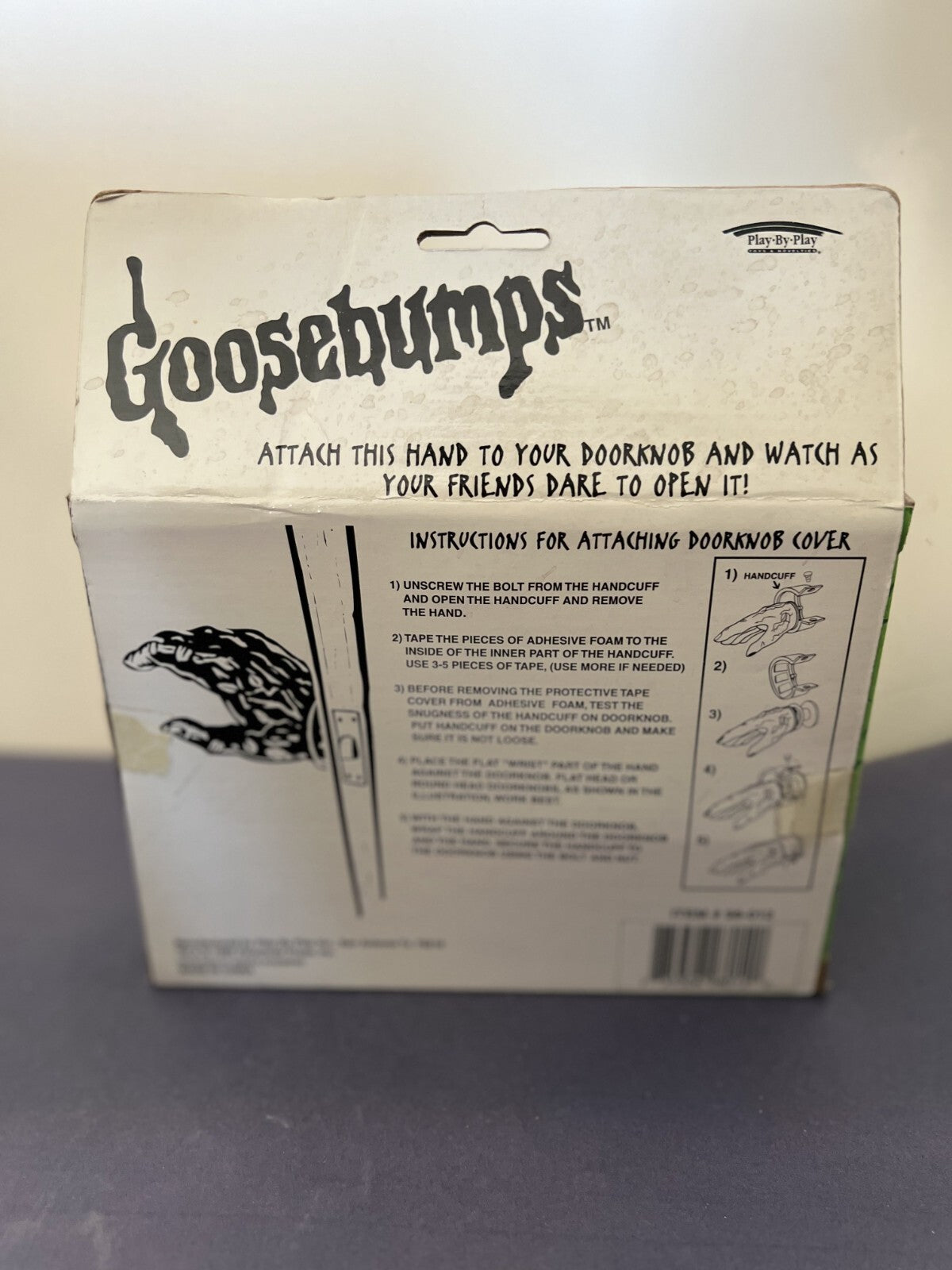 GOOSEBUMPS 'Haunted Hand' Doorknob Cover ULTRA RARE Vintage 1995 NIB Never Used