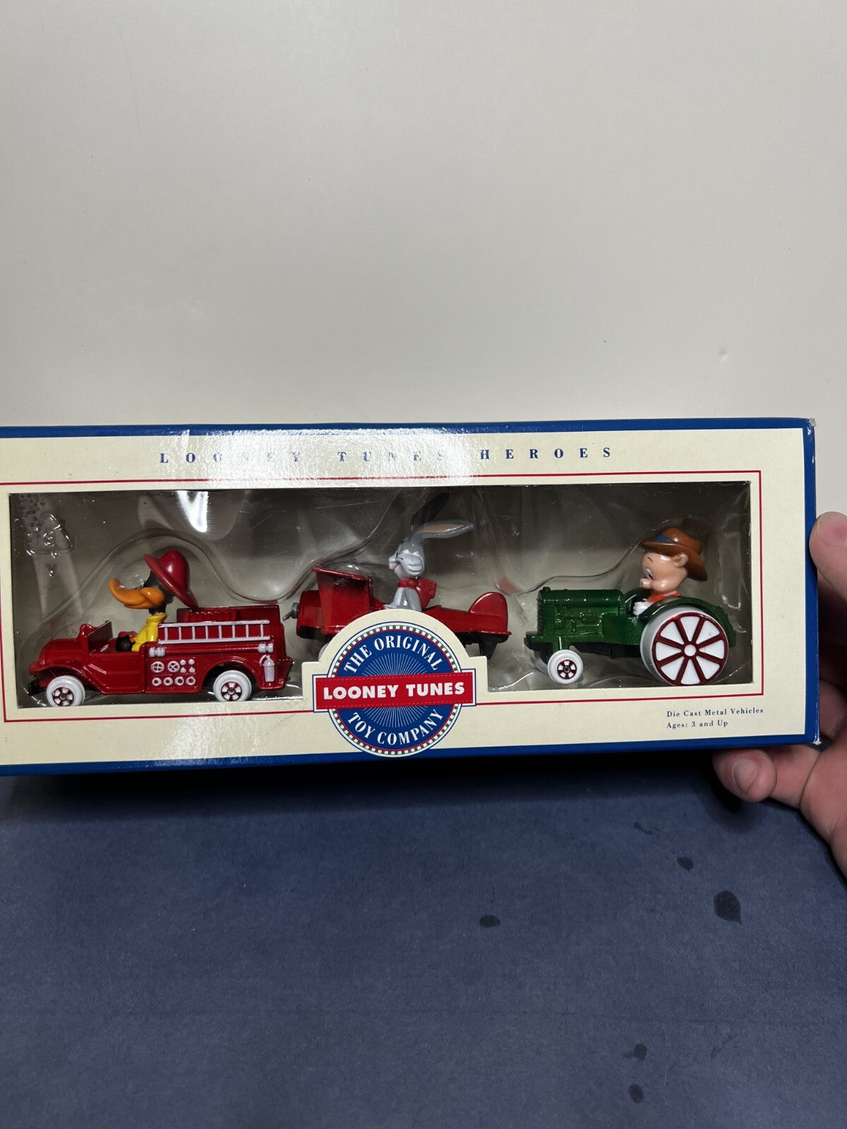 NIB 1993 ERTL LOONEY TUNE TOONS HEROES Toy Vehicles diecast WARNER BROS 1:64