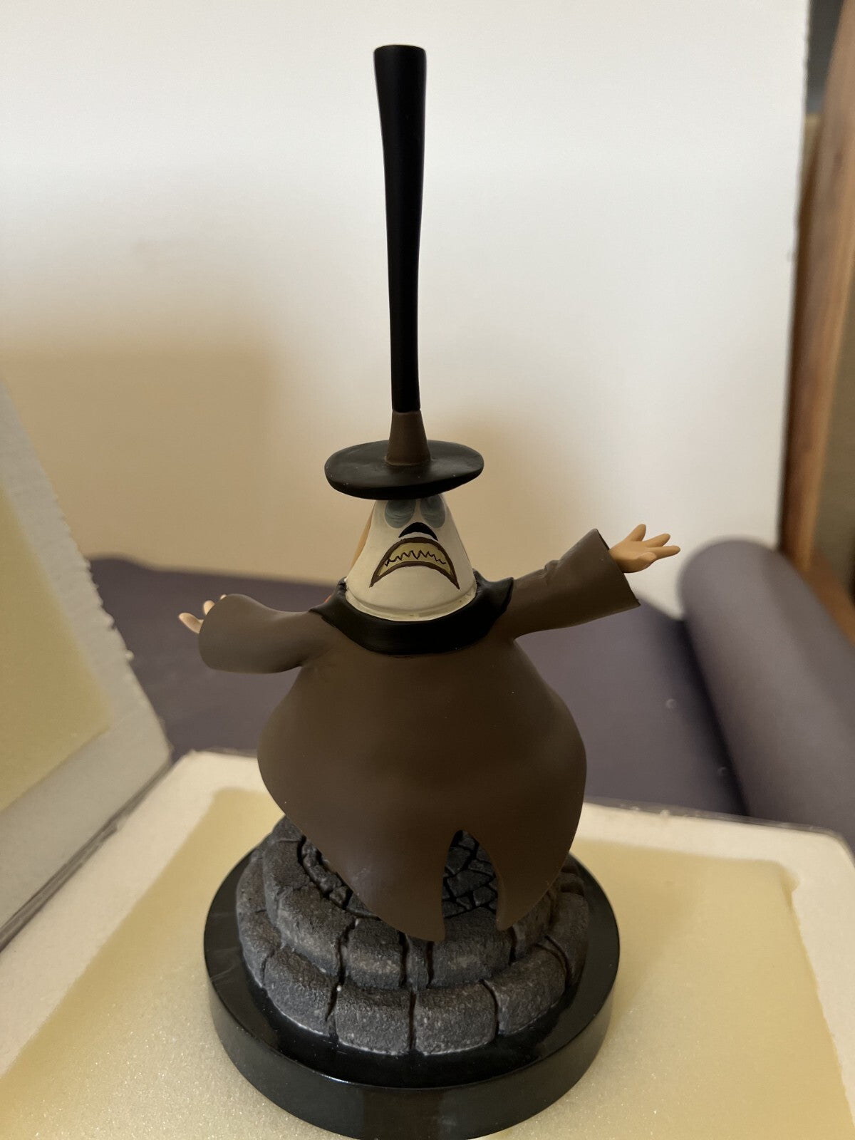 NIGHTMARE BEFORE CHRISTMAS MAYOR OF HALLOWEENTOWN FIGURE SIGNED LE DAVID KRACOV