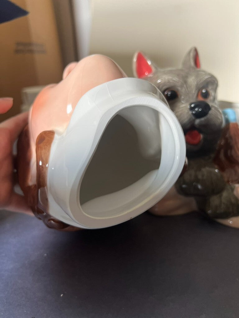 The Wizard of Oz Cookie jar Dorothy & Toto 1999 Warner Bros In Box Never Used