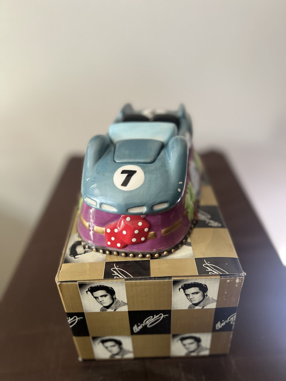 Vandor Vintage NIB Elvis Presley Viva Las Vegas Numbered Ltd Race Car Box 2001