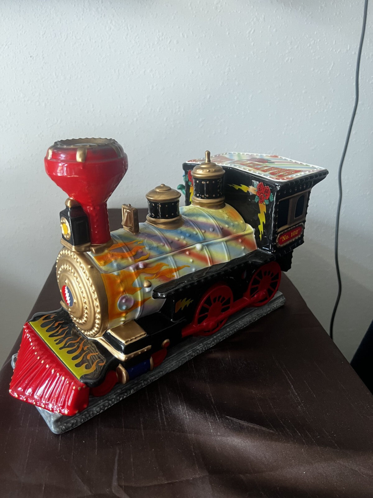 VANDOR GRATEFUL DEAD Vintage Train 1999 Limited Edition Cookie Jar + Box