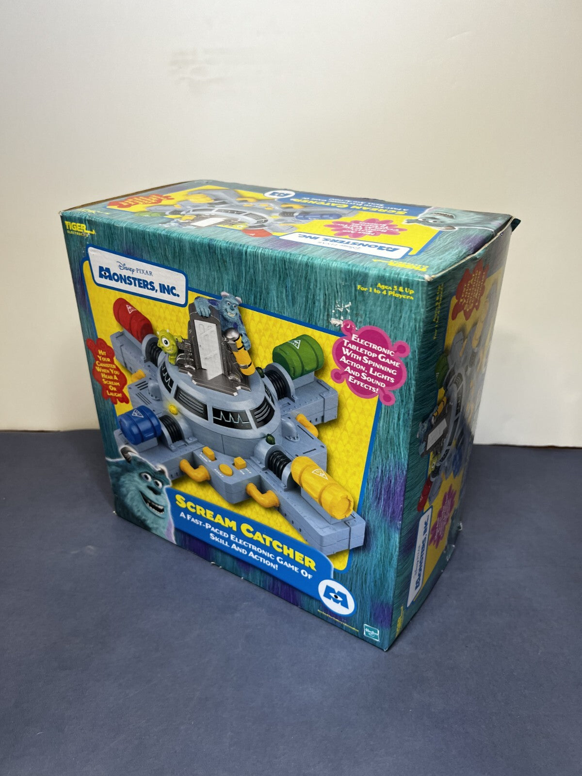 2001 Disney Vintage Tiger Electronics MONSTERS Scream Catcher Game SEALED NIB