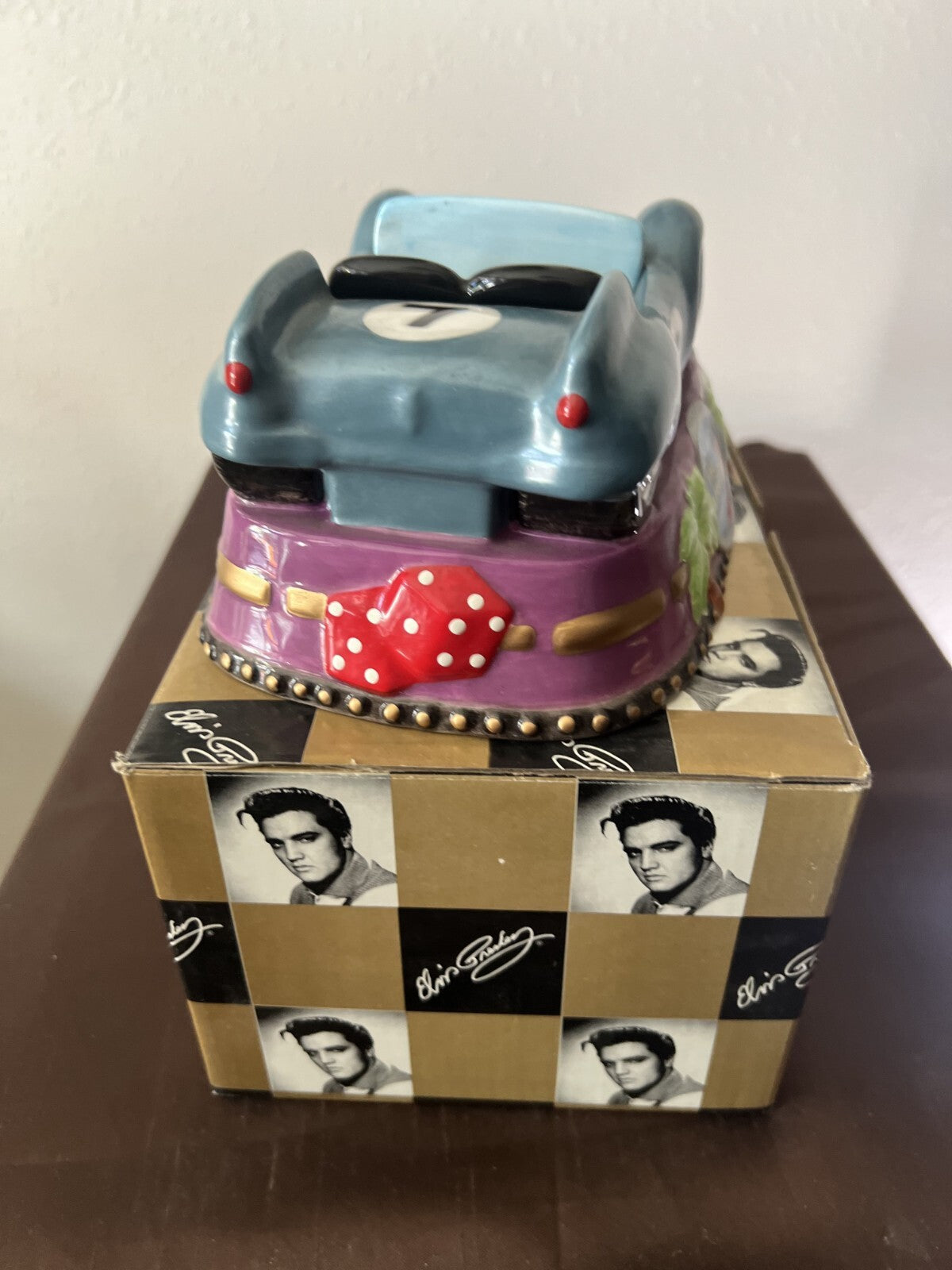 Vandor Vintage NIB Elvis Presley Viva Las Vegas Numbered Ltd Race Car Box 2001