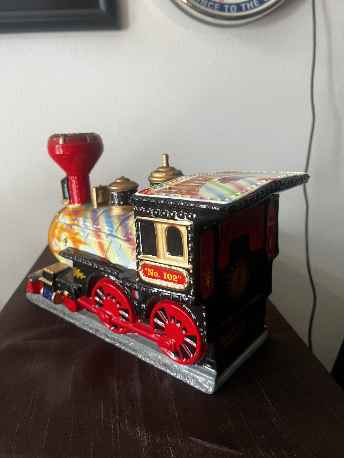VANDOR GRATEFUL DEAD Vintage Train 1999 Limited Edition Cookie Jar + Box