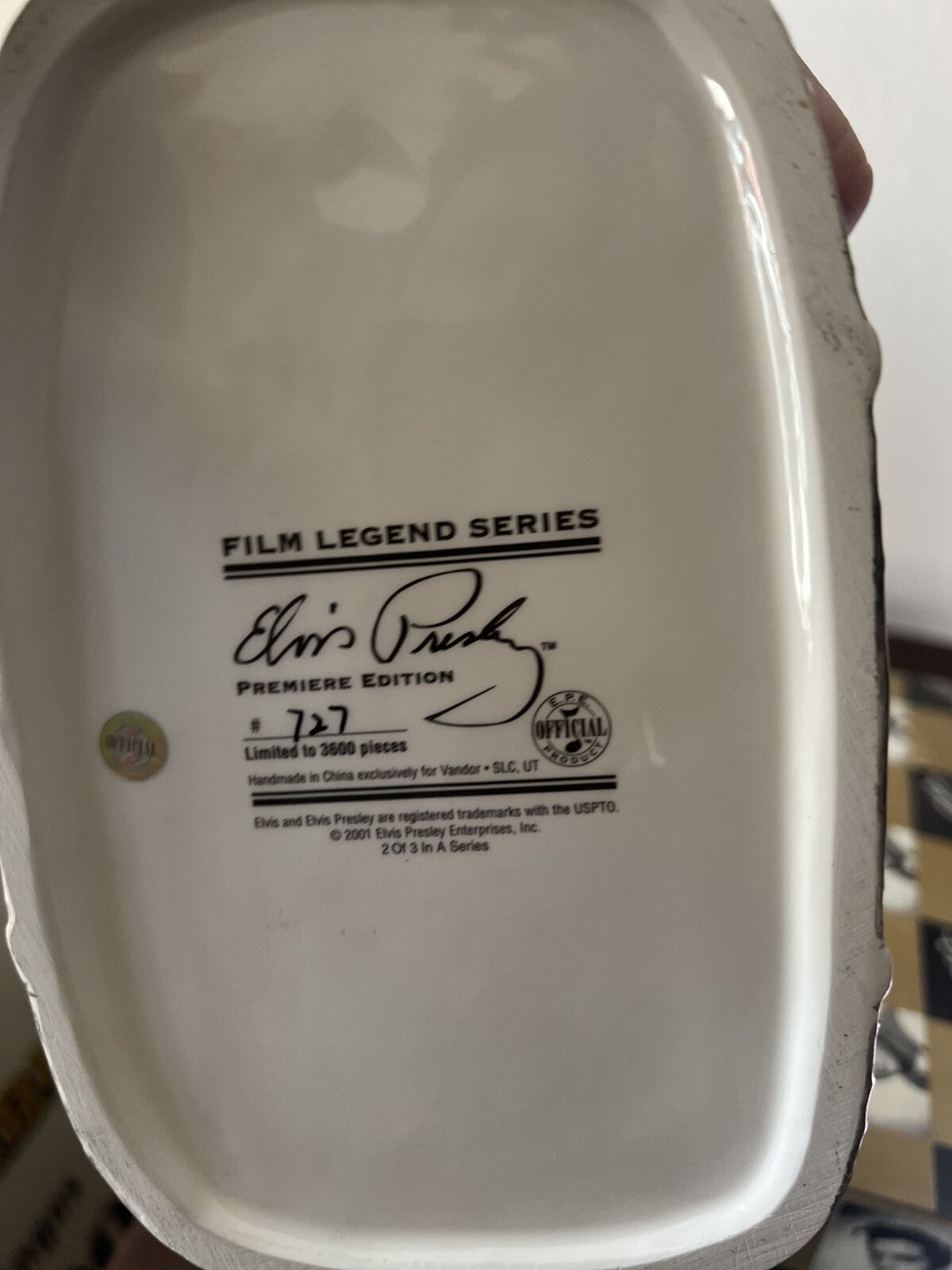 Vandor Vintage NIB Elvis Presley Viva Las Vegas Numbered Ltd Race Car Box 2001