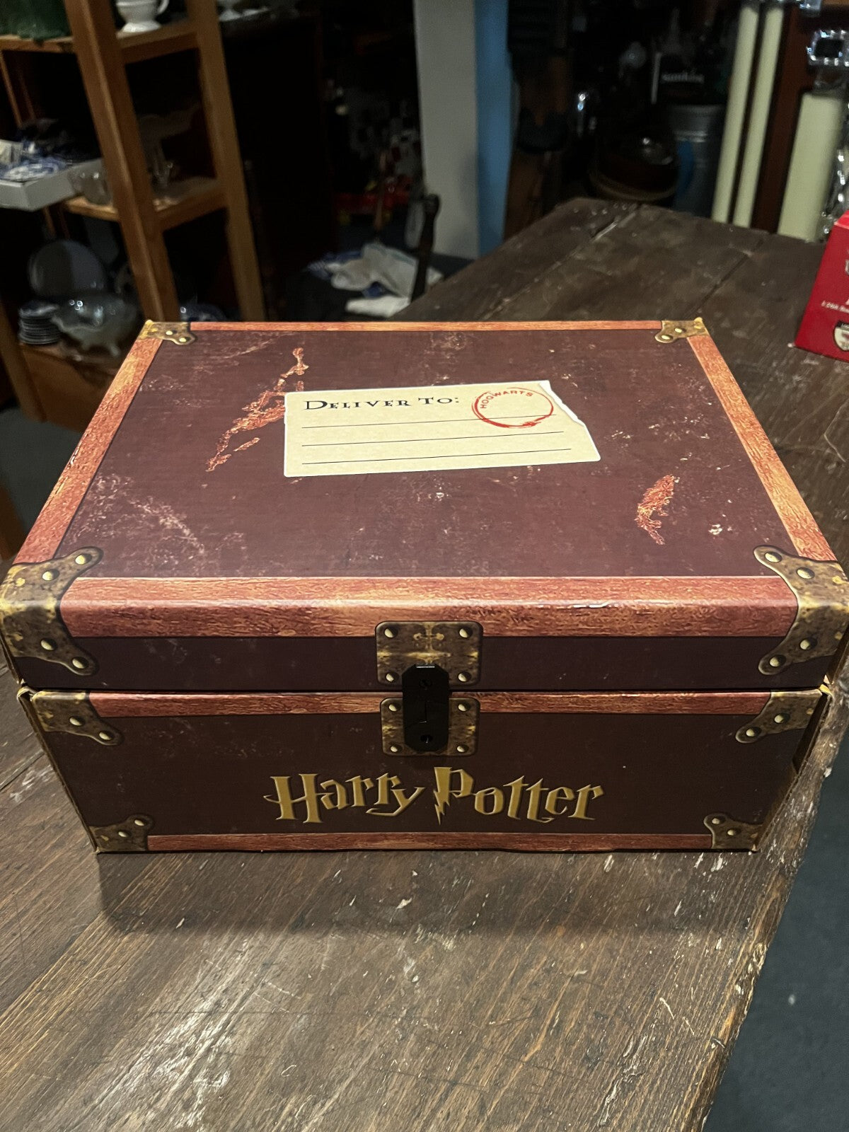 Harry Potter 2007 Hardcover Boxed Set: All Books 1-7 In 'Treasure Chest' NIB LE