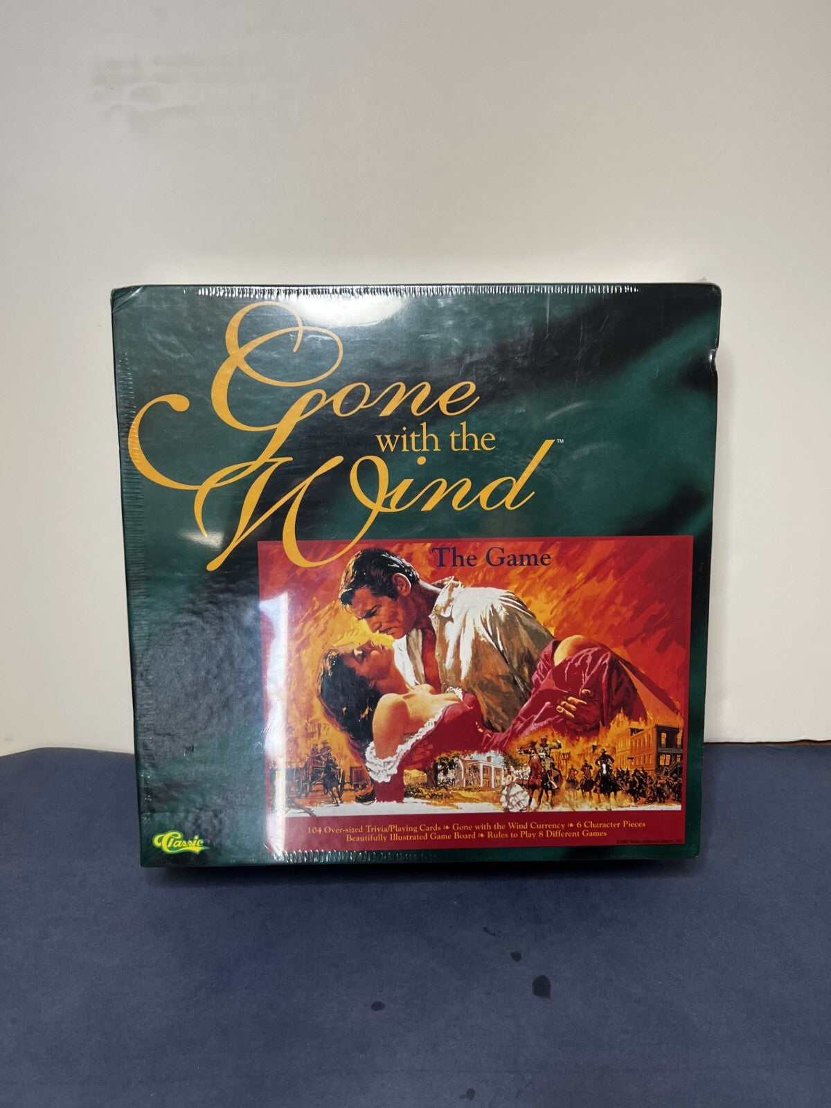 Vintage 1993 Gone with the Wind The Game! 8 Games + Board Game NEW/SEALED