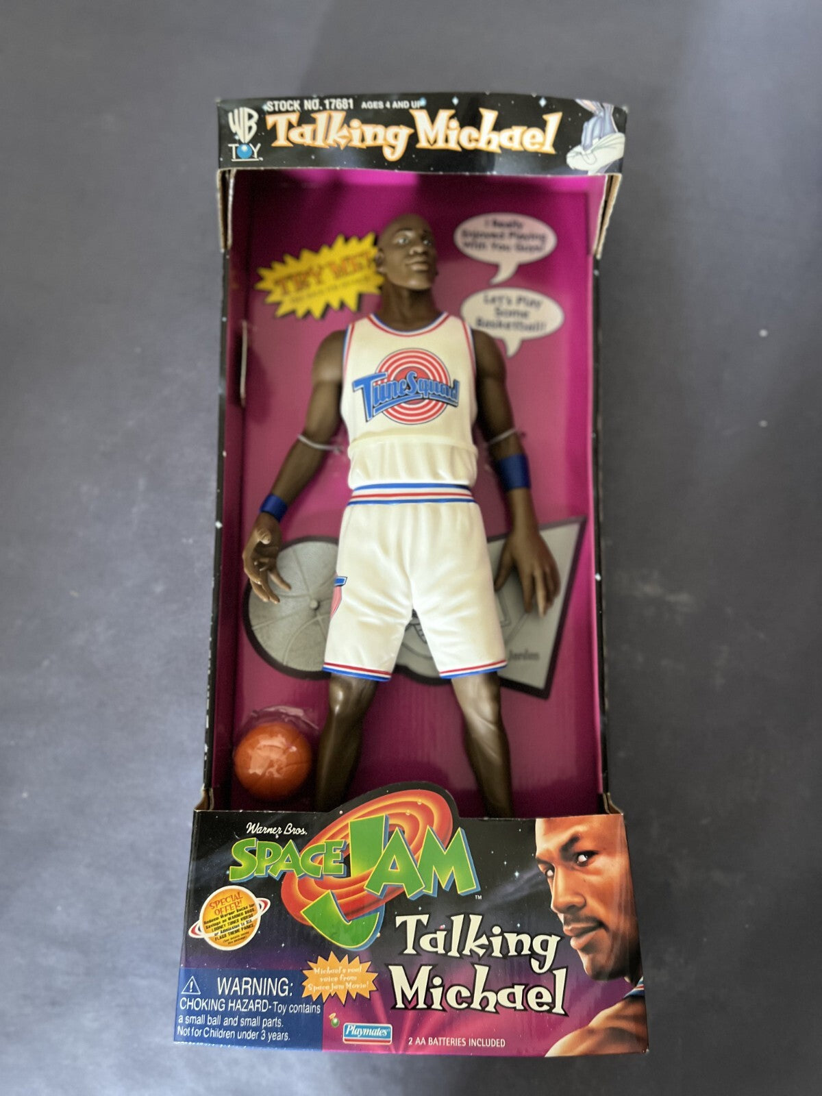 Playmates Toys - Space Jam Michael Jordan 15" Talking Action Figure