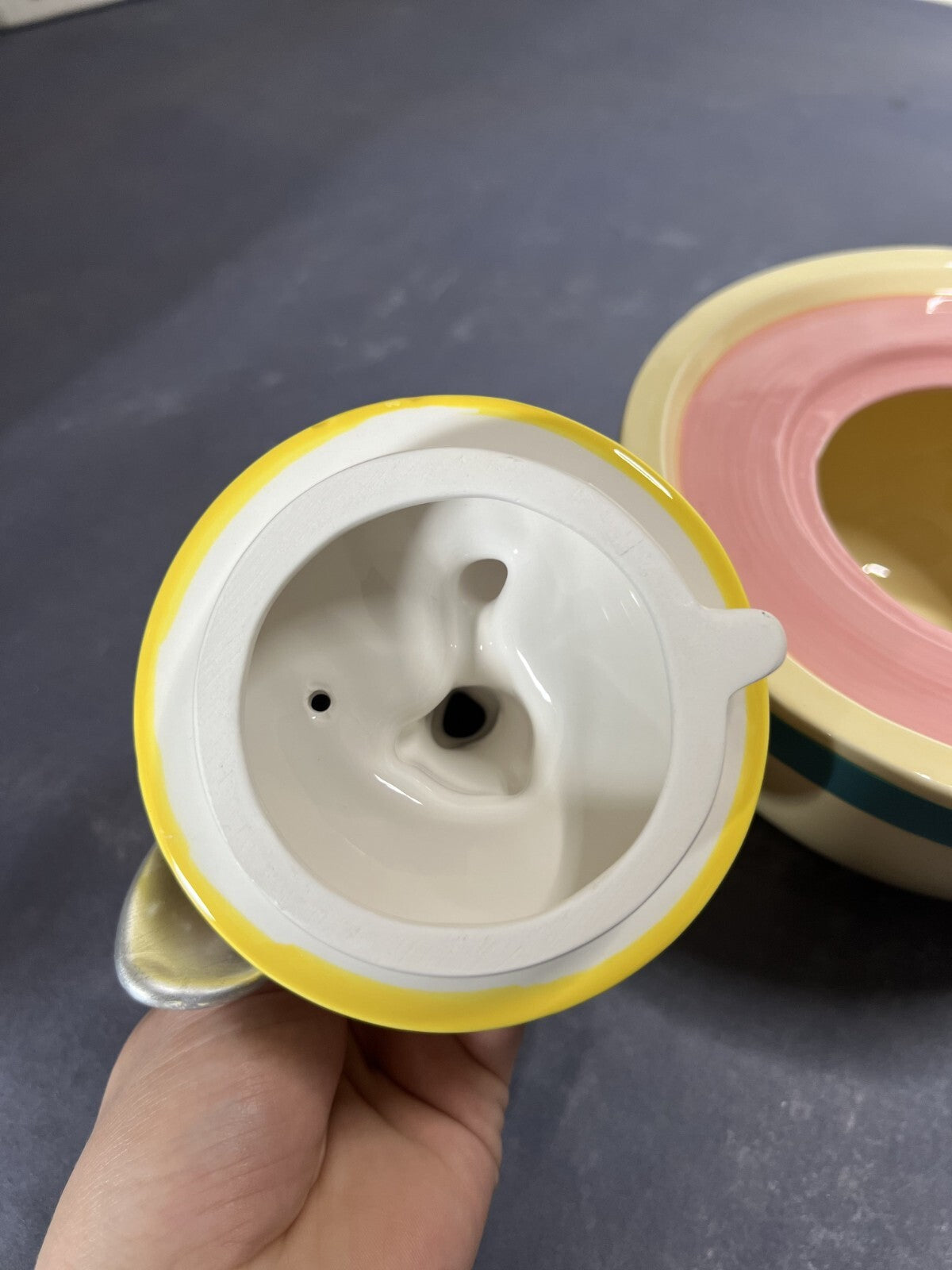 Tweety Bird Figural Ceramic Teapot Warner Bros NIB VTG Collectible Never Used