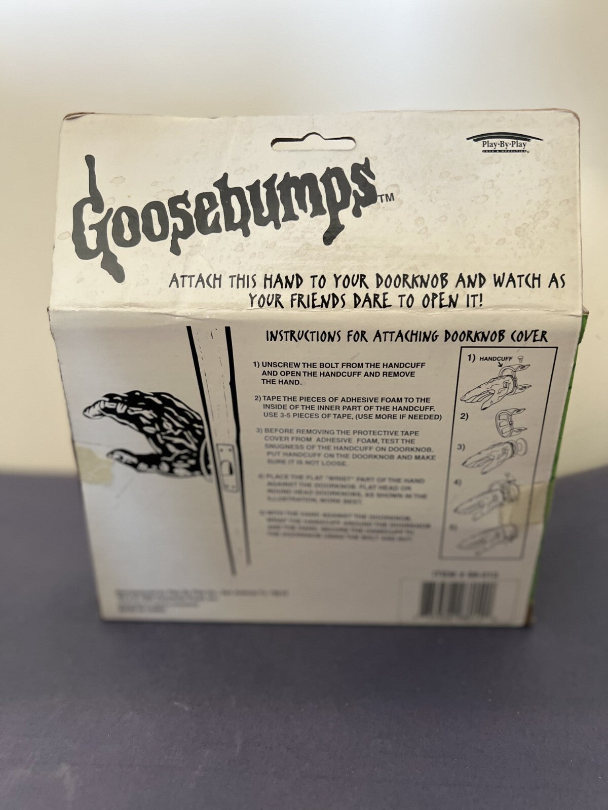 GOOSEBUMPS 'Haunted Hand' Doorknob Cover ULTRA RARE Vintage 1995 NIB Never Used