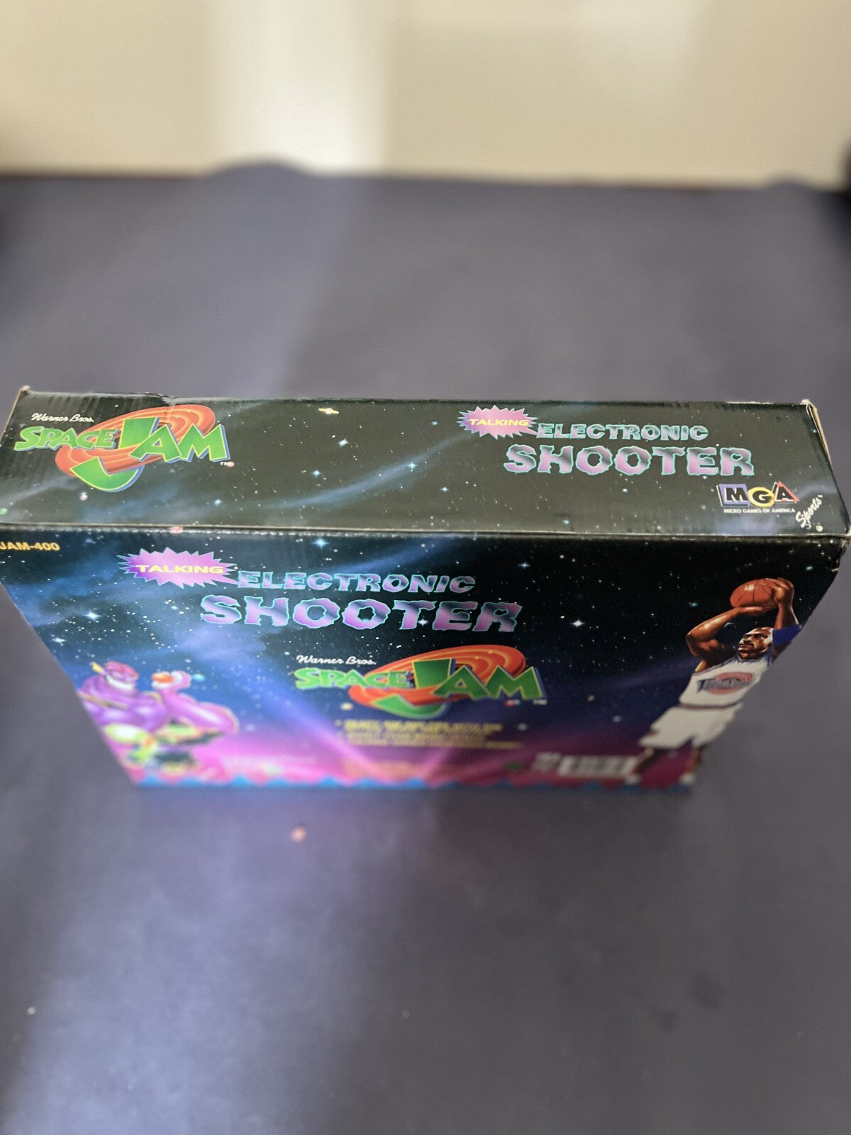 M JORDAN Space Jam Toy Vehicle MORON AIRSHIP NIB + Nerdlucks Sealed 1996 Warner