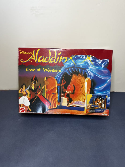 Vintage 1992 Aladdin Cave of Wonders Playset Disney Mattel Sealed New Condition