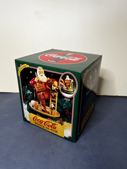 Coca Cola Santa Claus Mechanical Bank 1994