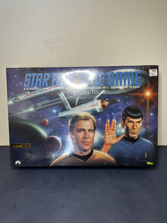 Star Trek The Game Strategic Game of Logic, Trivia & Chance 1992 New Sealed